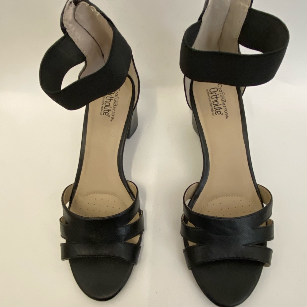 Croft & Barrow Heeled   Sandals Size 9